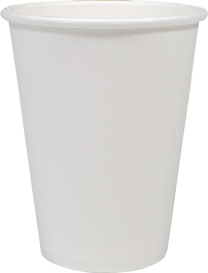White Singlewall Paper Cups