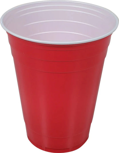 16oz Red Disposable Party Cups 500/case