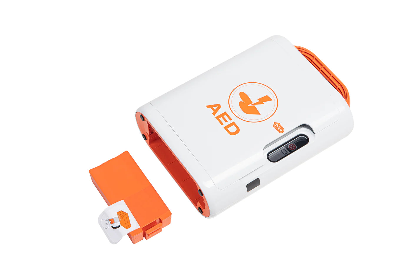 A16 Semi Automatic Heart on AED with Multilingual Voice Prompt and Accessory Pack