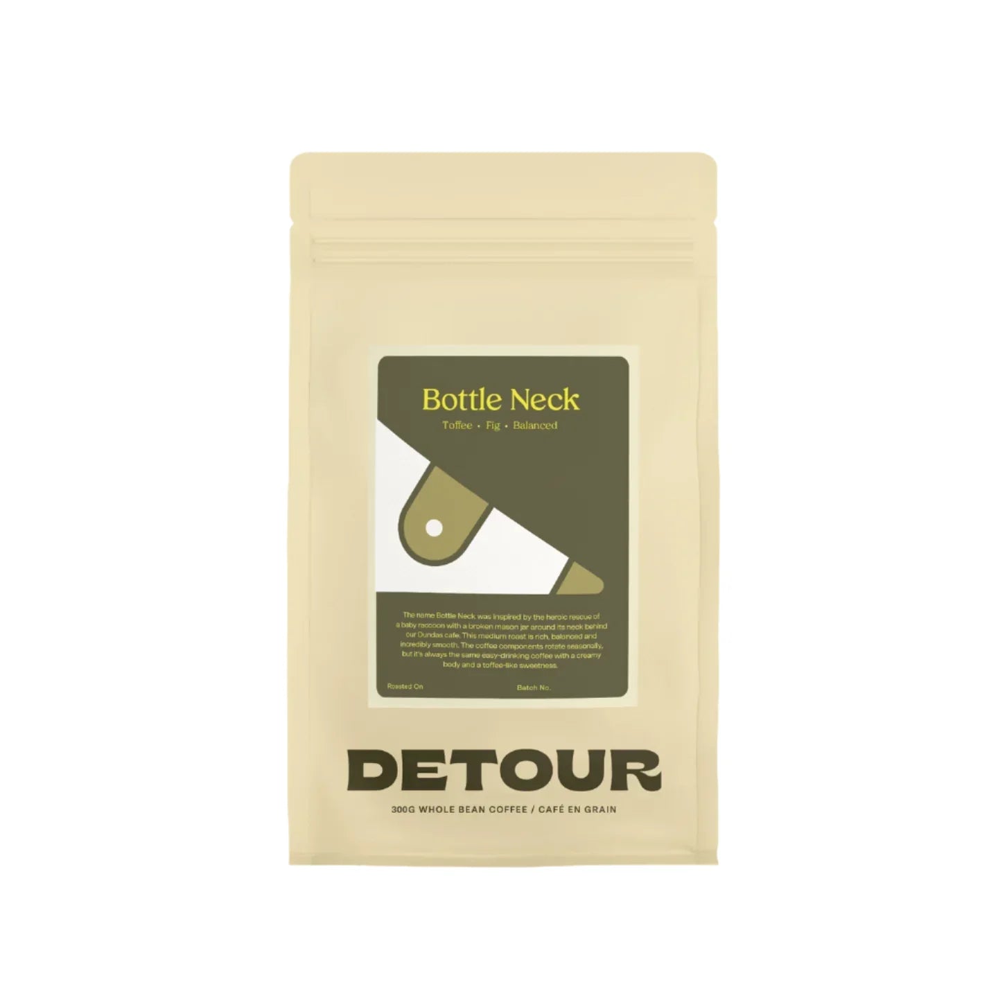 Detour Bottle Neck Whole Bean Coffee