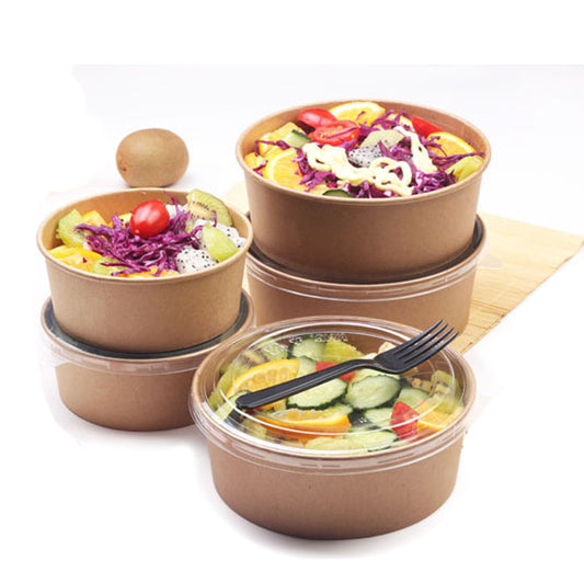 Green Century Kraft Salad/Deli Bowls