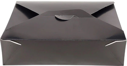 Black Folded Containers