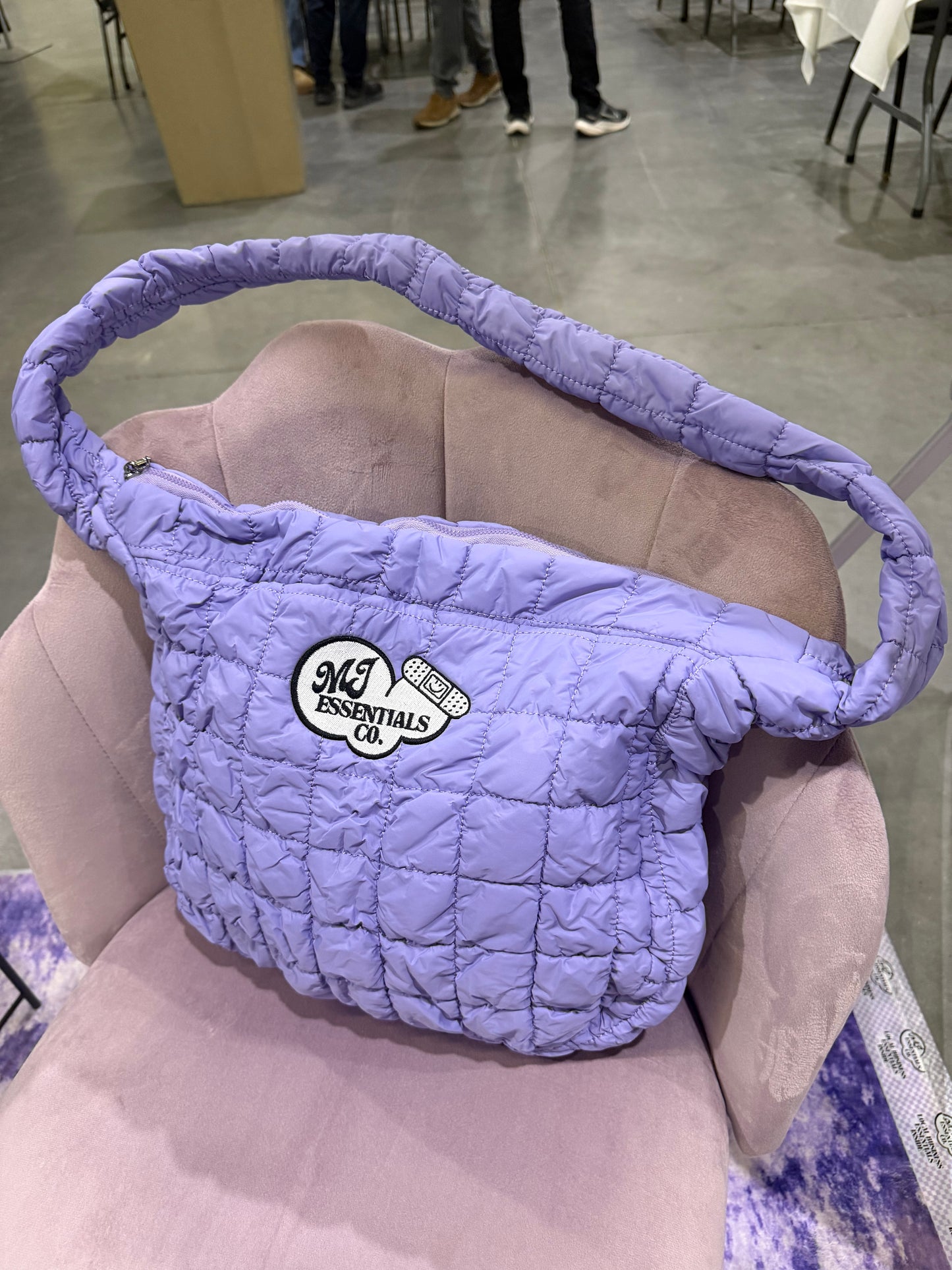 Logo Puffer Bag