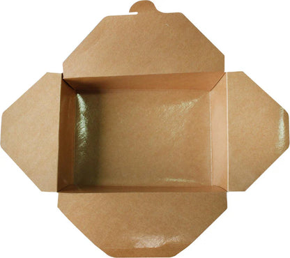 Kraft Folded #3 Take-out Container 200/case