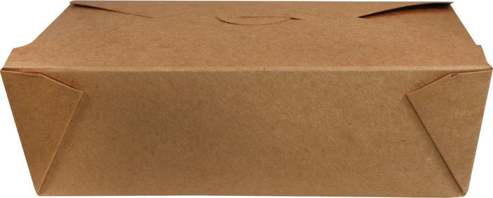Kraft Folded #3 Take-out Container 200/case
