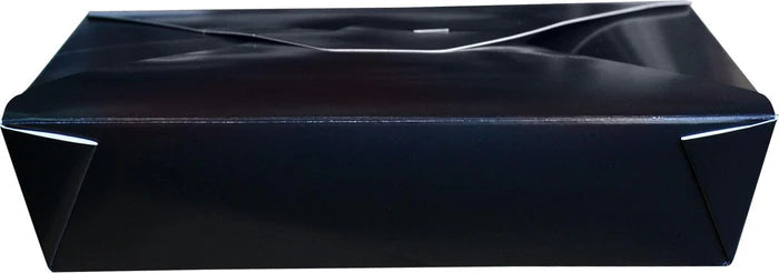 Black Folded Containers