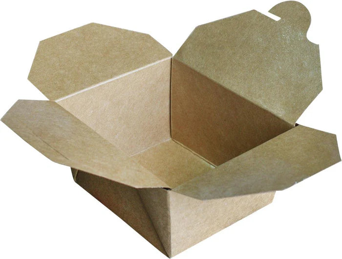 Kraft Folded #1 Take-out Container 300/case