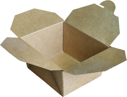 Kraft Folded #1 Take-out Container 300/case