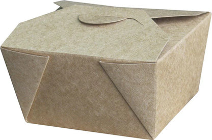 Kraft Folded #1 Take-out Container 300/case