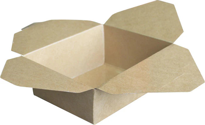 Kraft Folded #8 Take-out Container 200/case