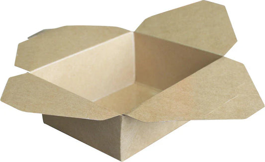 Kraft Folded #8 Take-out Container 200/case