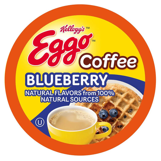 Kellog's Eggo Blueberry Waffle Pods 12/box