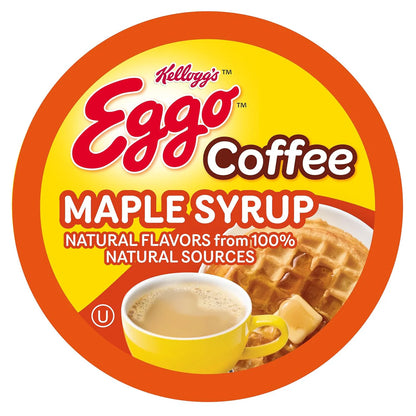 Kellog's Eggo Maple Syrup Waffle Pods 12/box