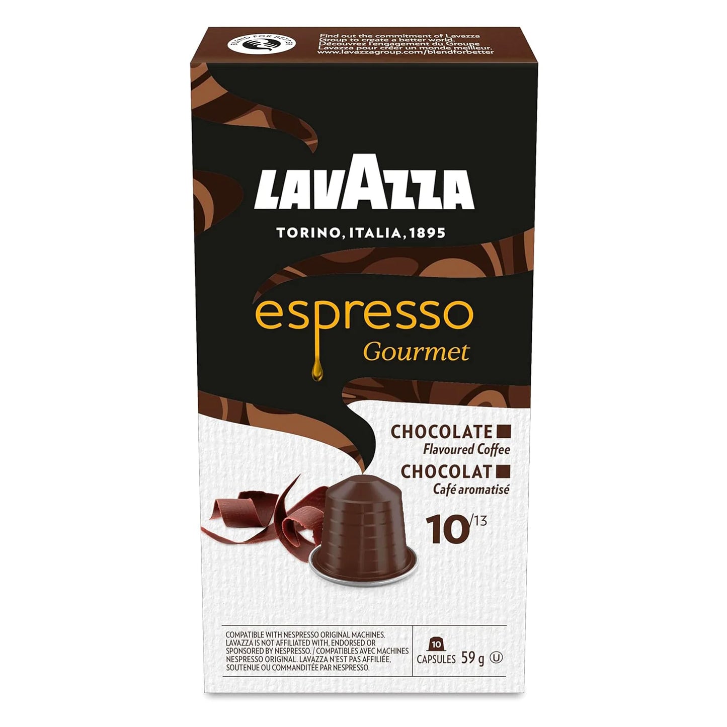 Lavazza Chocolate Espresso Pods 10/box