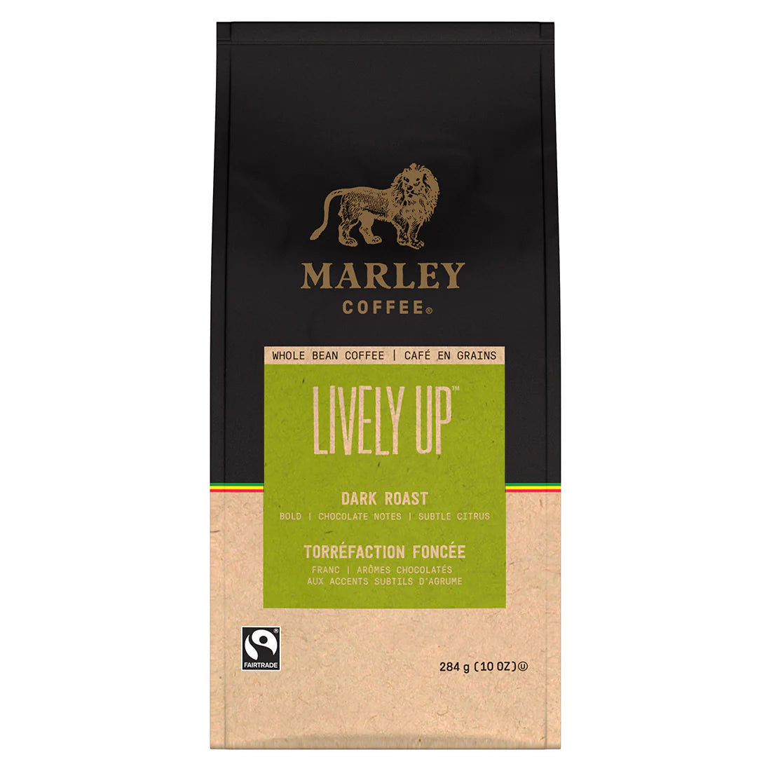 Marley Coffee Lively Up Whole Bean Coffee