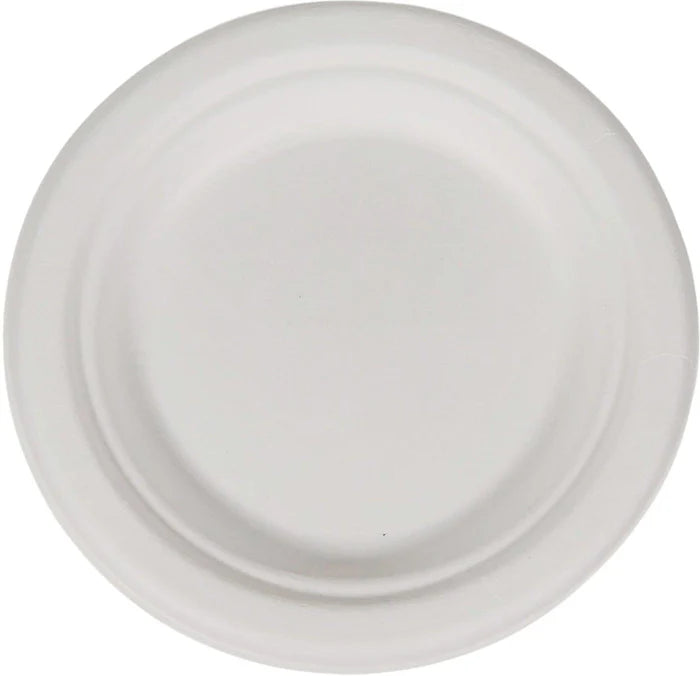 Round Sugarcane Plates 500/case