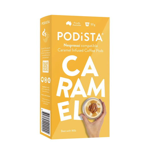 PODiSTA Caramel Infusion Pods 10/box