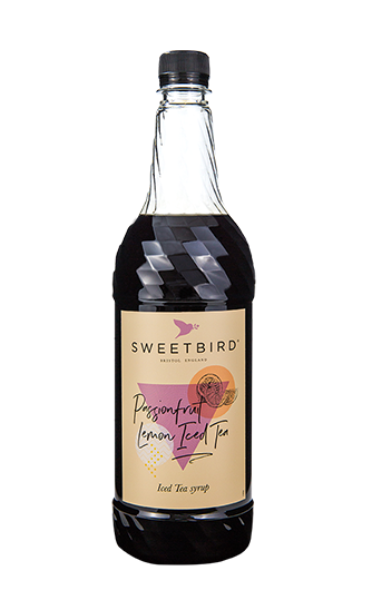 Sweetbird Passionfruit Lemon Iced Tea Syrup 1L
