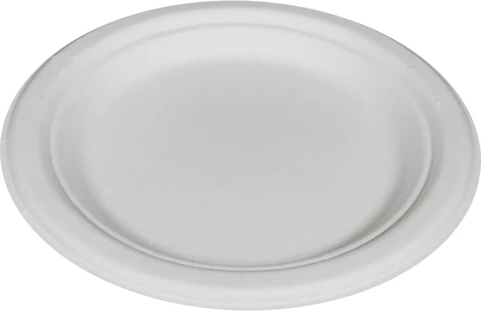 Round Sugarcane Plates 500/case