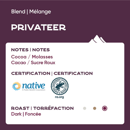 Reunion Privateer Whole Bean Coffee