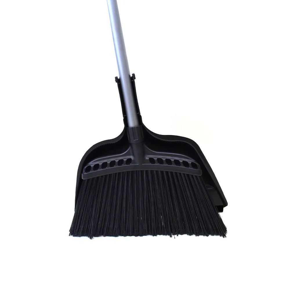 Globe 16" Heavy Duty Angle Broom + Dust Pan