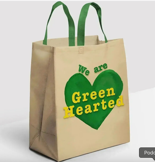 Custom Recycled Grocery Tote Bags