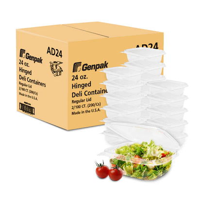 Genpak Hinged Deli Container
