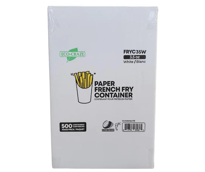 3.5oz French Fry Container 500/case