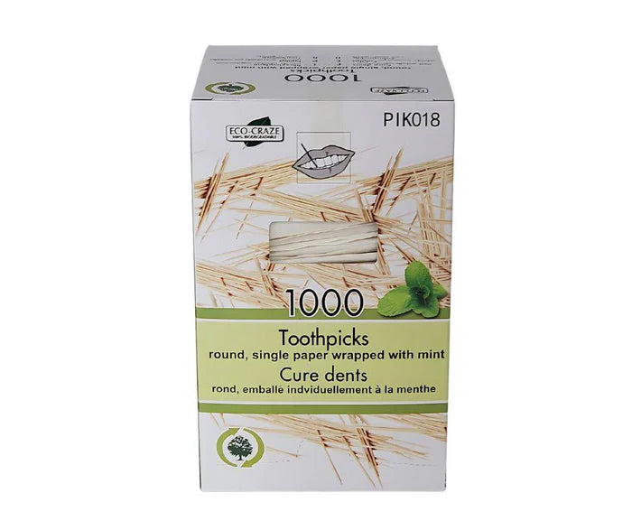 Wrapped Tooth Picks 10,000/case