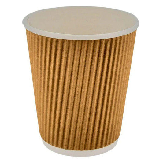 Kraft Ripple Paper Cups