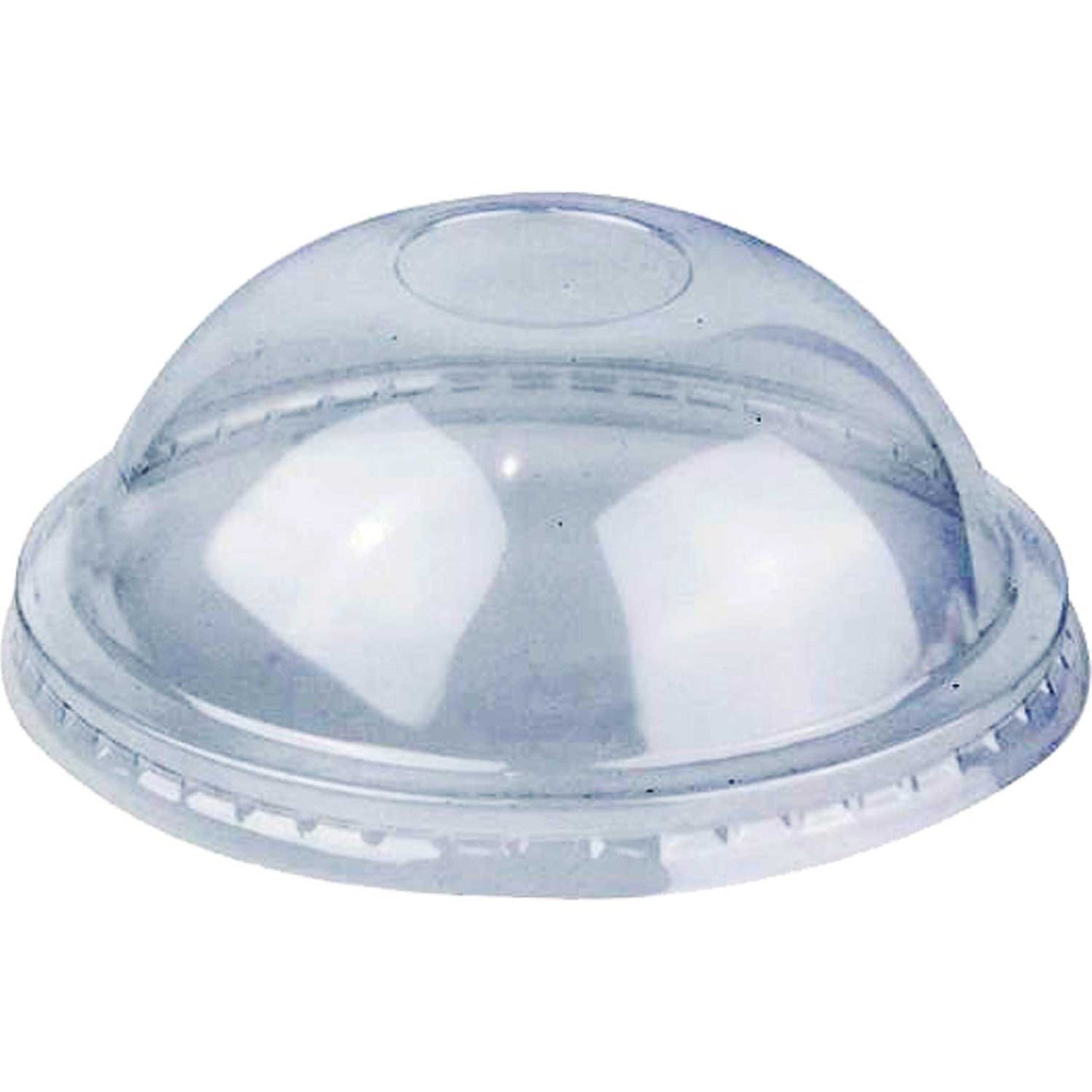 Green Century Compostable PLA Dome Lid with No Hole 1000/case