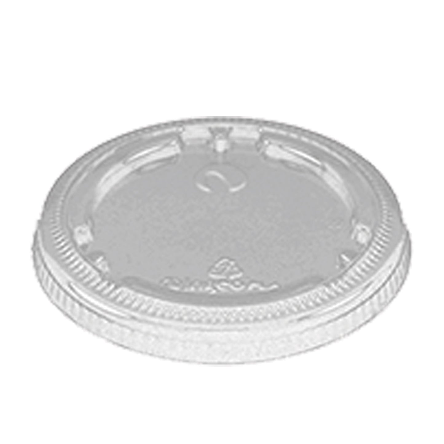 Green Century Compostable PLA Flat Lid with No Hole 1000/case