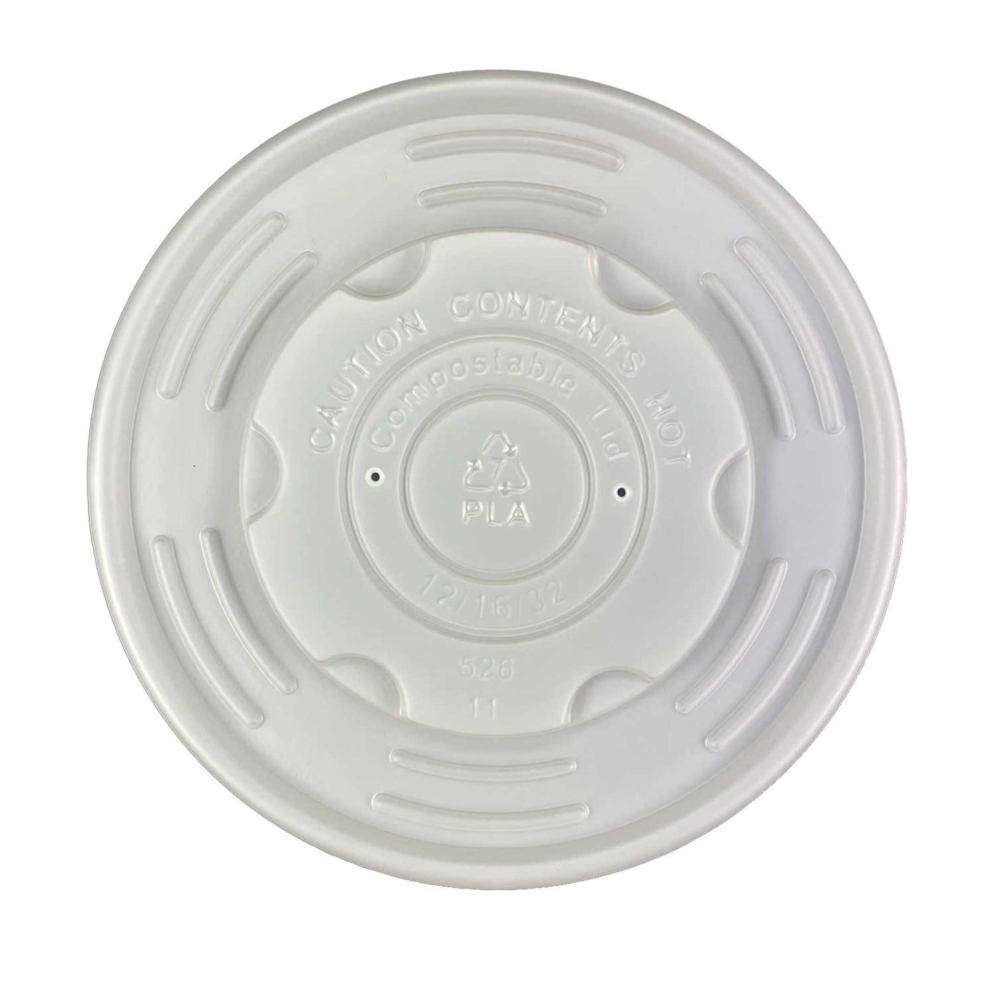 Green Century Compostable PLA 8oz Soup Bowl Lids 1000/case