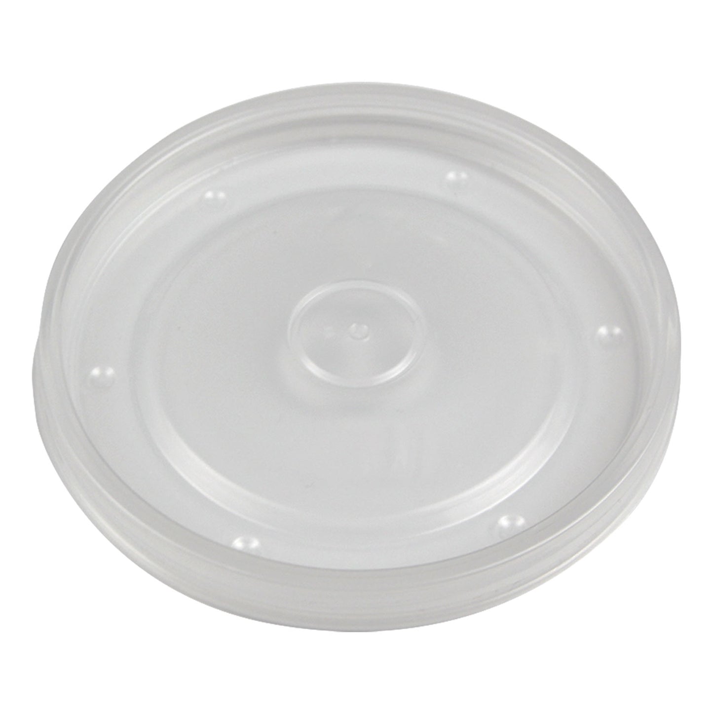 Deluxe Kraft + White Food Container Lids