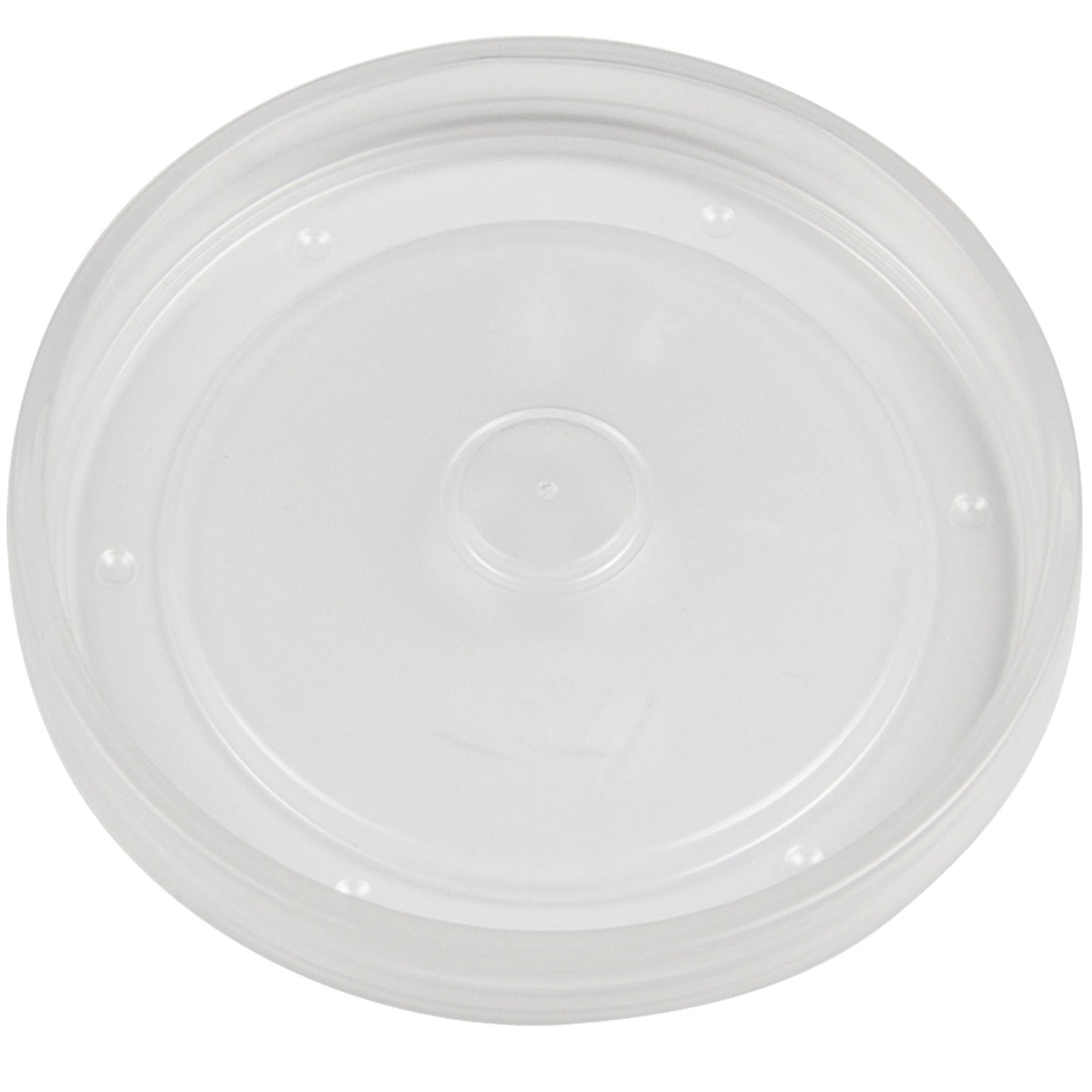 Deluxe Kraft + White Food Container Lids