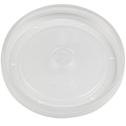 Deluxe Kraft + White Food Container Lids