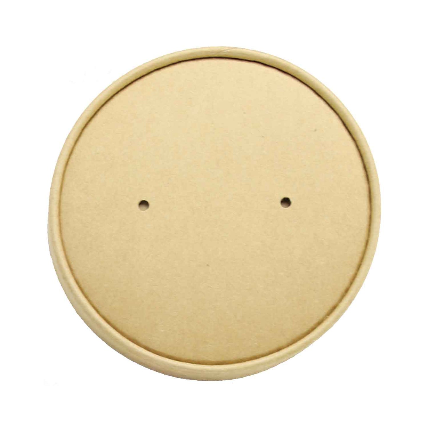 Deluxe Kraft + White Food Container Lids