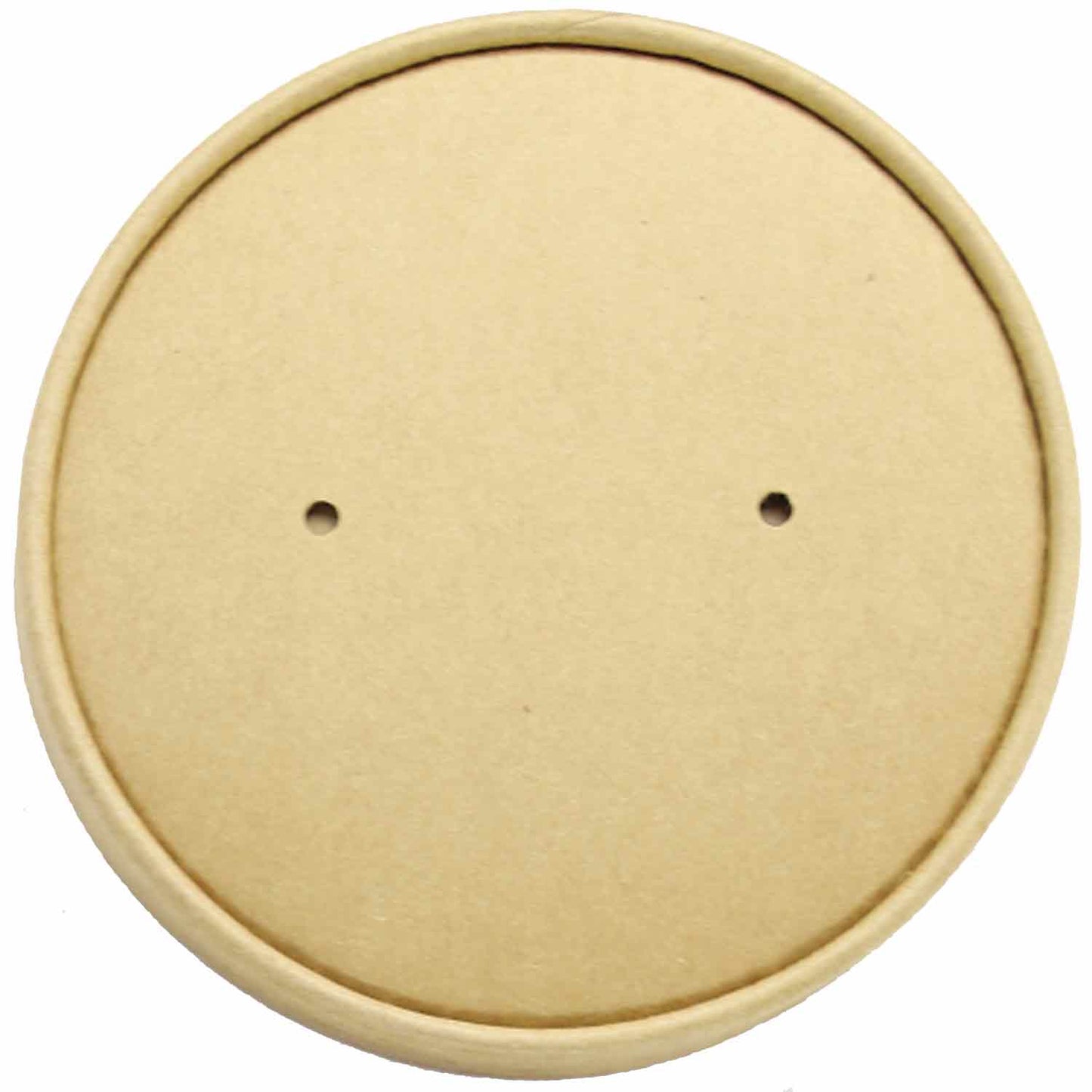 Deluxe Kraft + White Food Container Lids