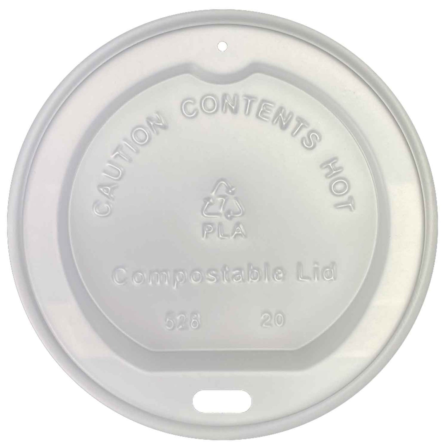 Green Century Compostable CPLA Dome Lids 1000/case