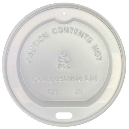 Green Century Compostable CPLA Dome Lids 1000/case