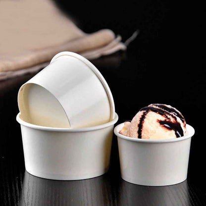 Green Century White Soup Bowls