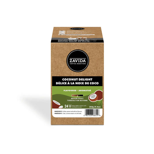 Zavida Coconut Delight Pods 24/box