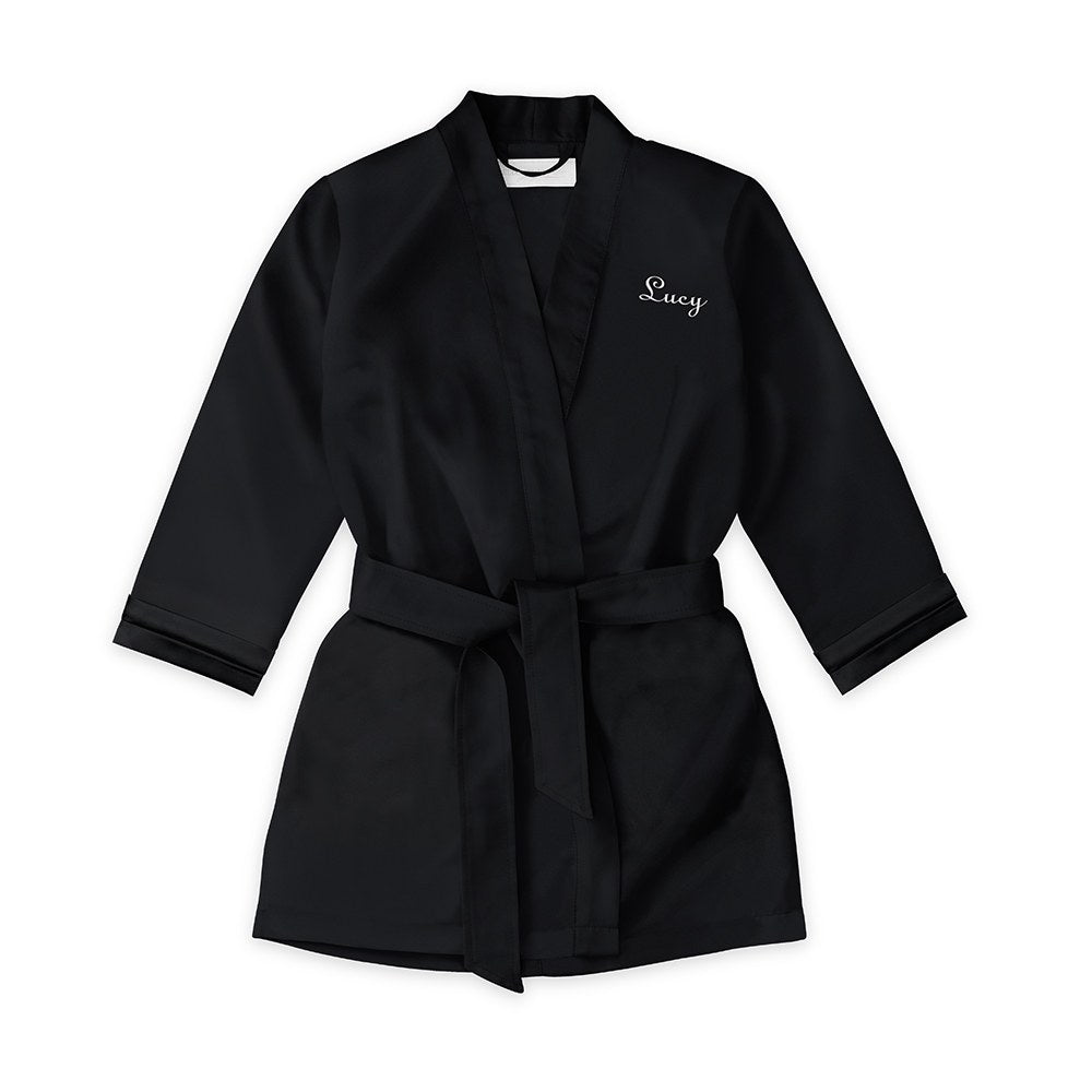 Custom Satin Kids Robes