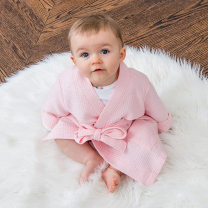 Custom Babygirl Waffle Knit Robe