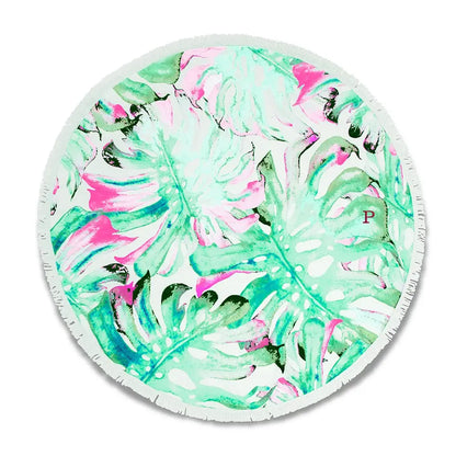 Custom Round Beach Towels