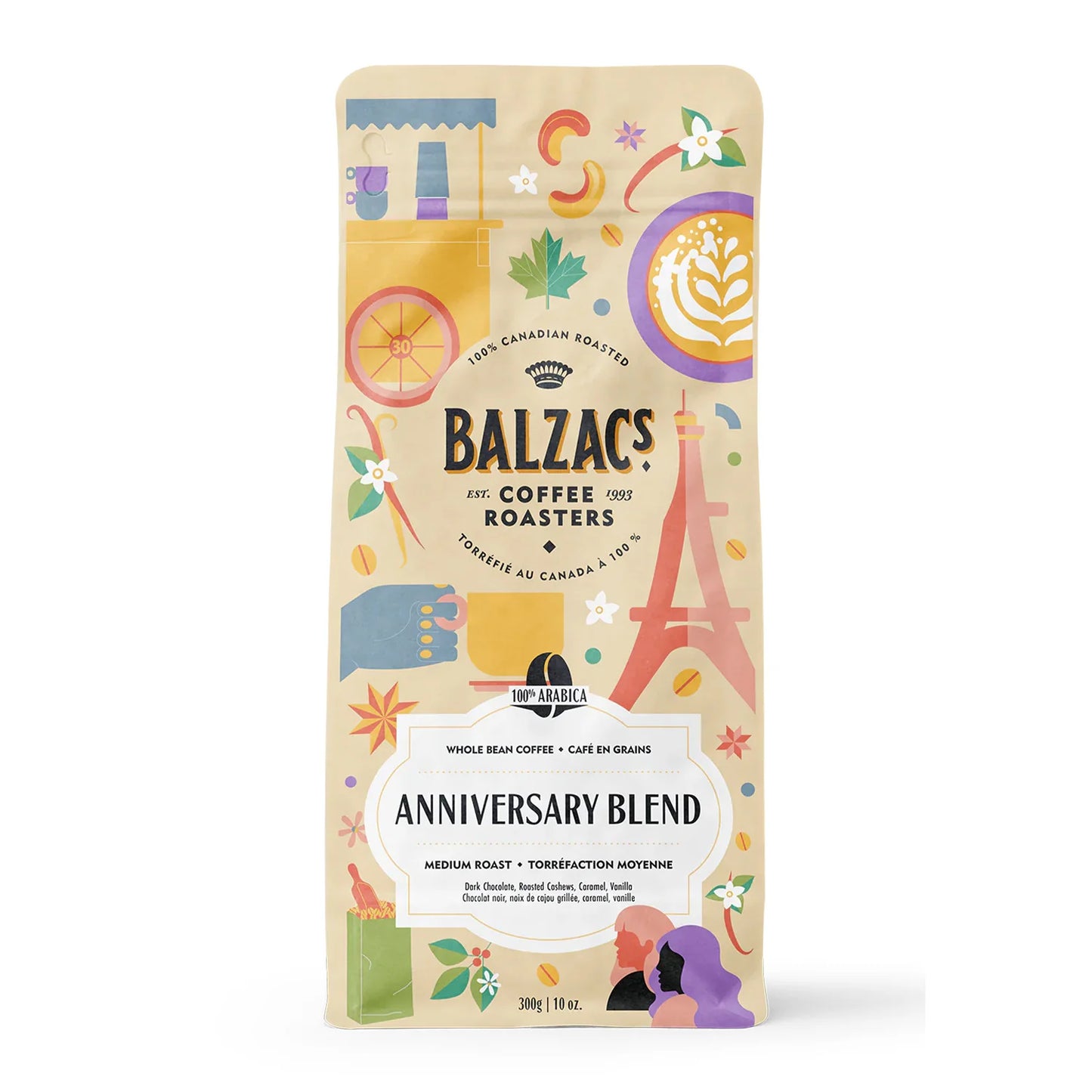 Balzac's Anniversary Blend Whole Bean Coffee