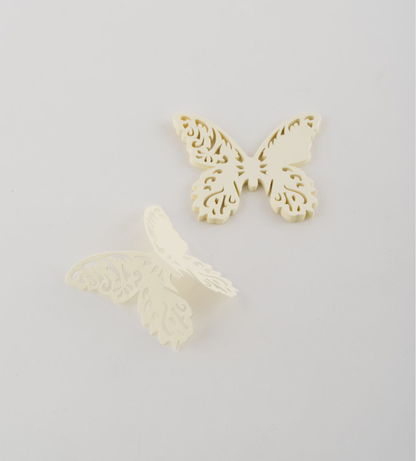 Laser Expressions Butterfly Glass Toppers
