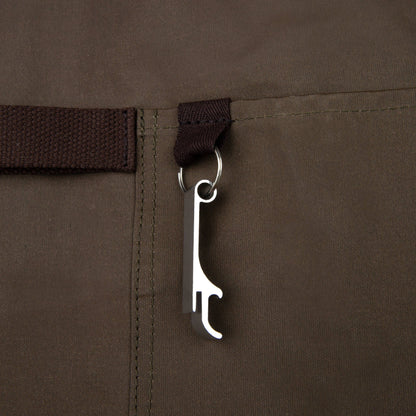 Custom Embroidered Canvas Work or Grilling Apron