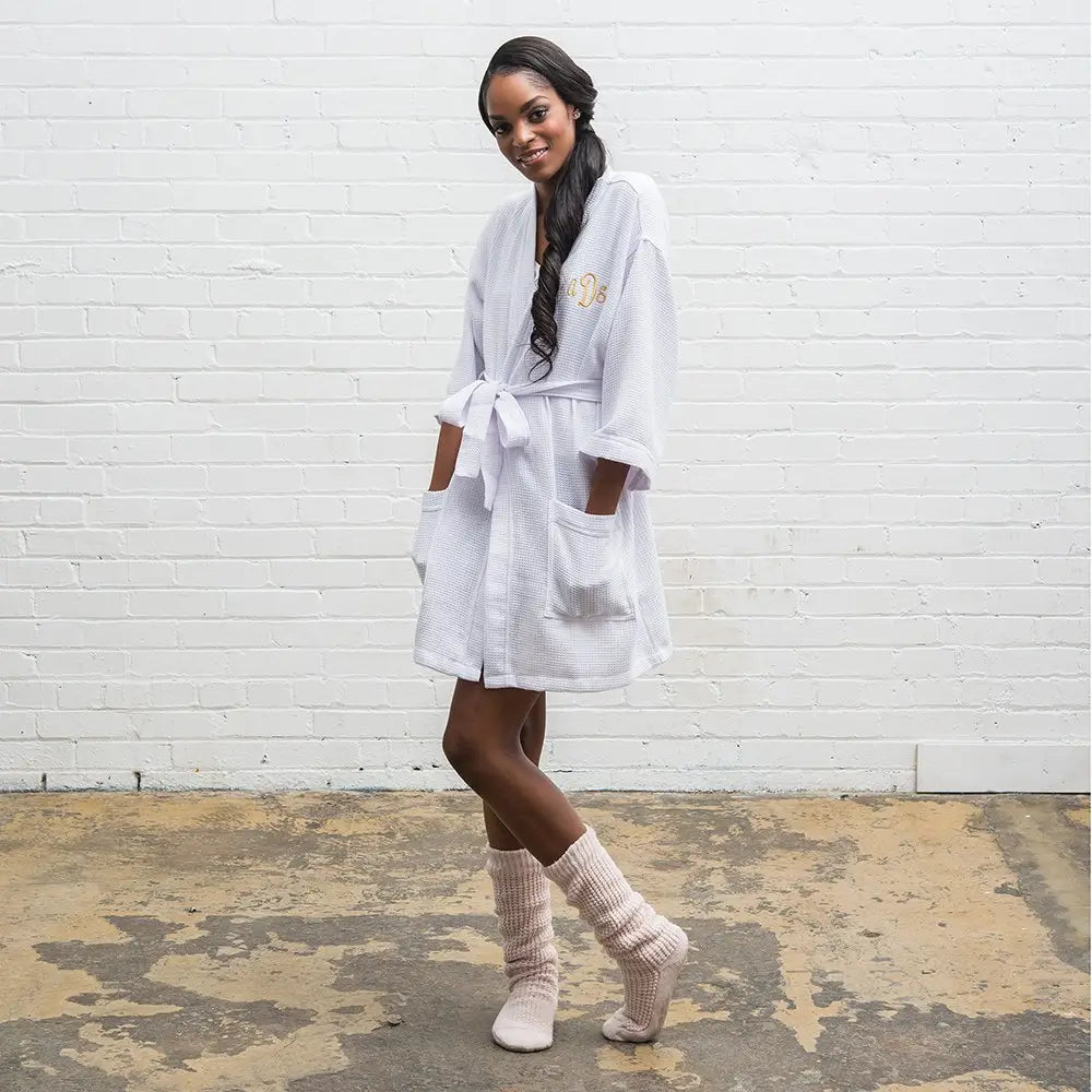 Custom Waffle Knit Robes