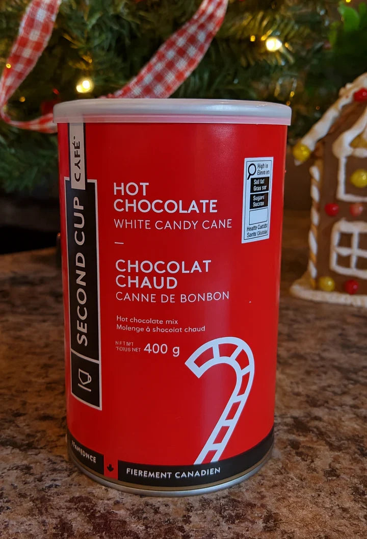 Second Cup Candy Cane Hot Chocolate Powder